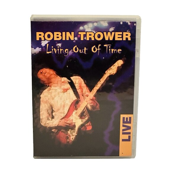 Robin Trower Living Out of Time Live DVD 2006 Ruf Records - Picture 1 of 7